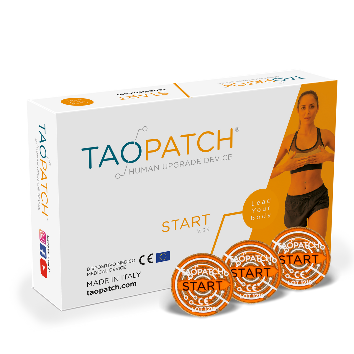 Taopatch Start | Light Therapy Patch | Phototherapy | Red