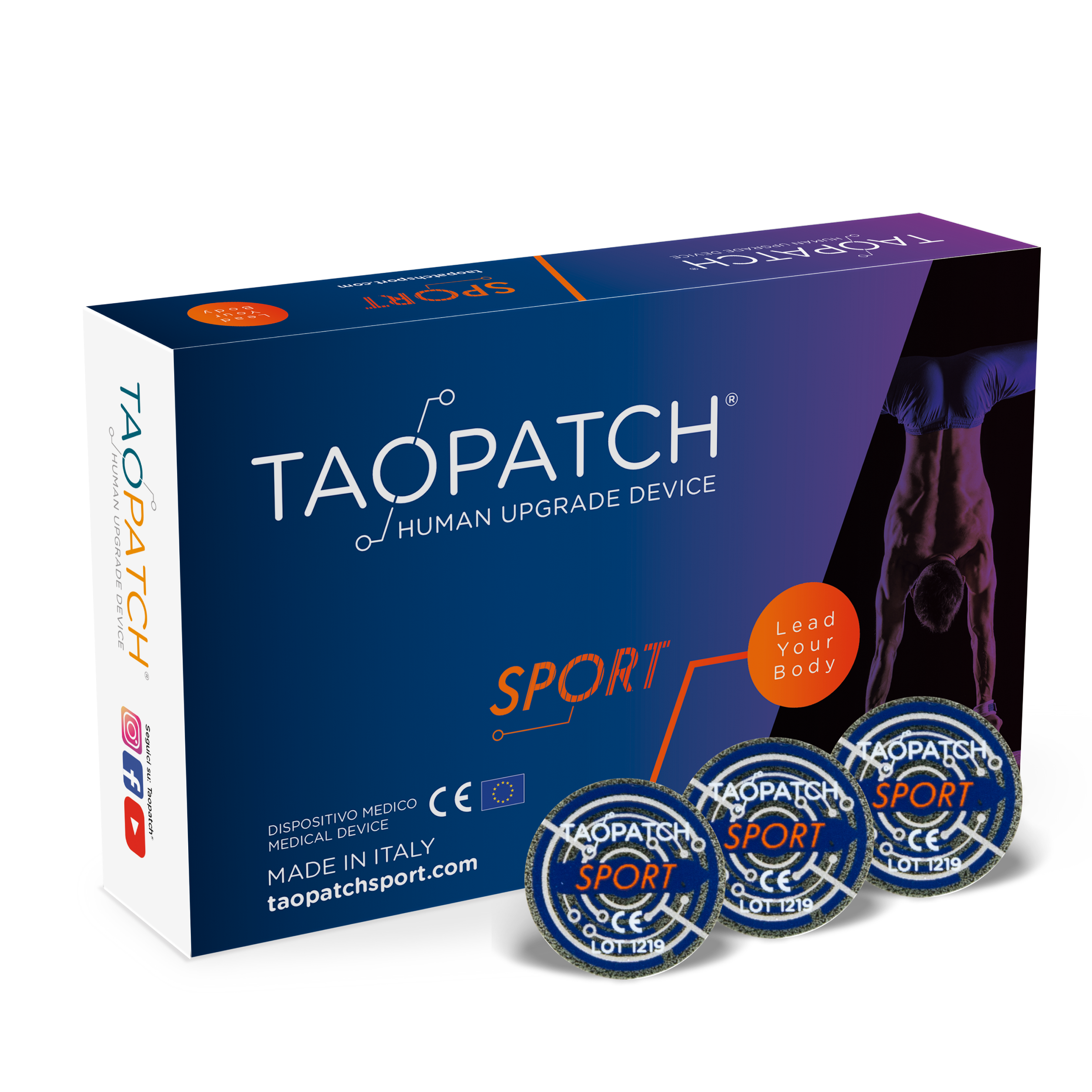 White Taopatch product box
